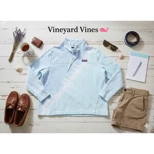 Vineyard Vines Pastel Tie Dye Pullover Shep
Shirt Sweatshirt XL